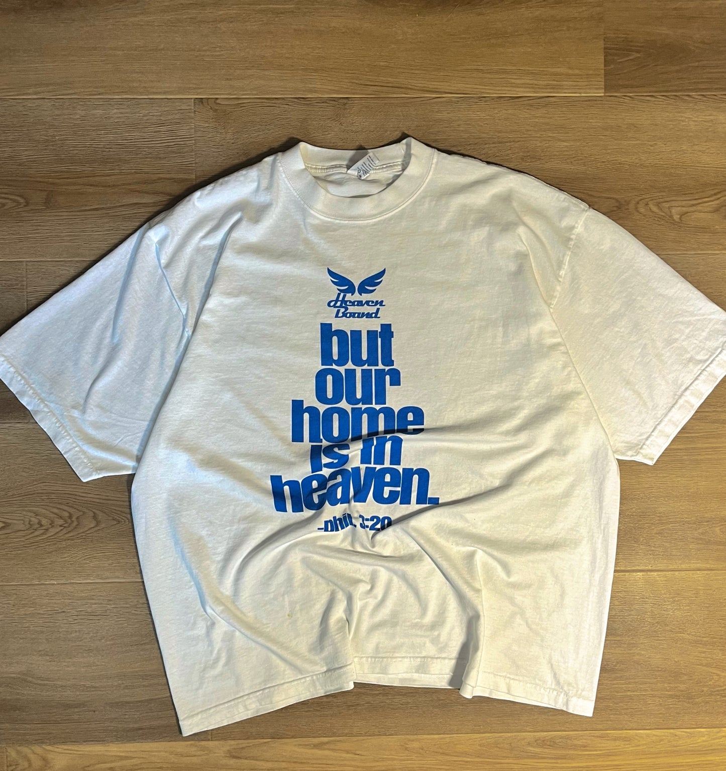 Heaven Bound Shoulder Drop Tee