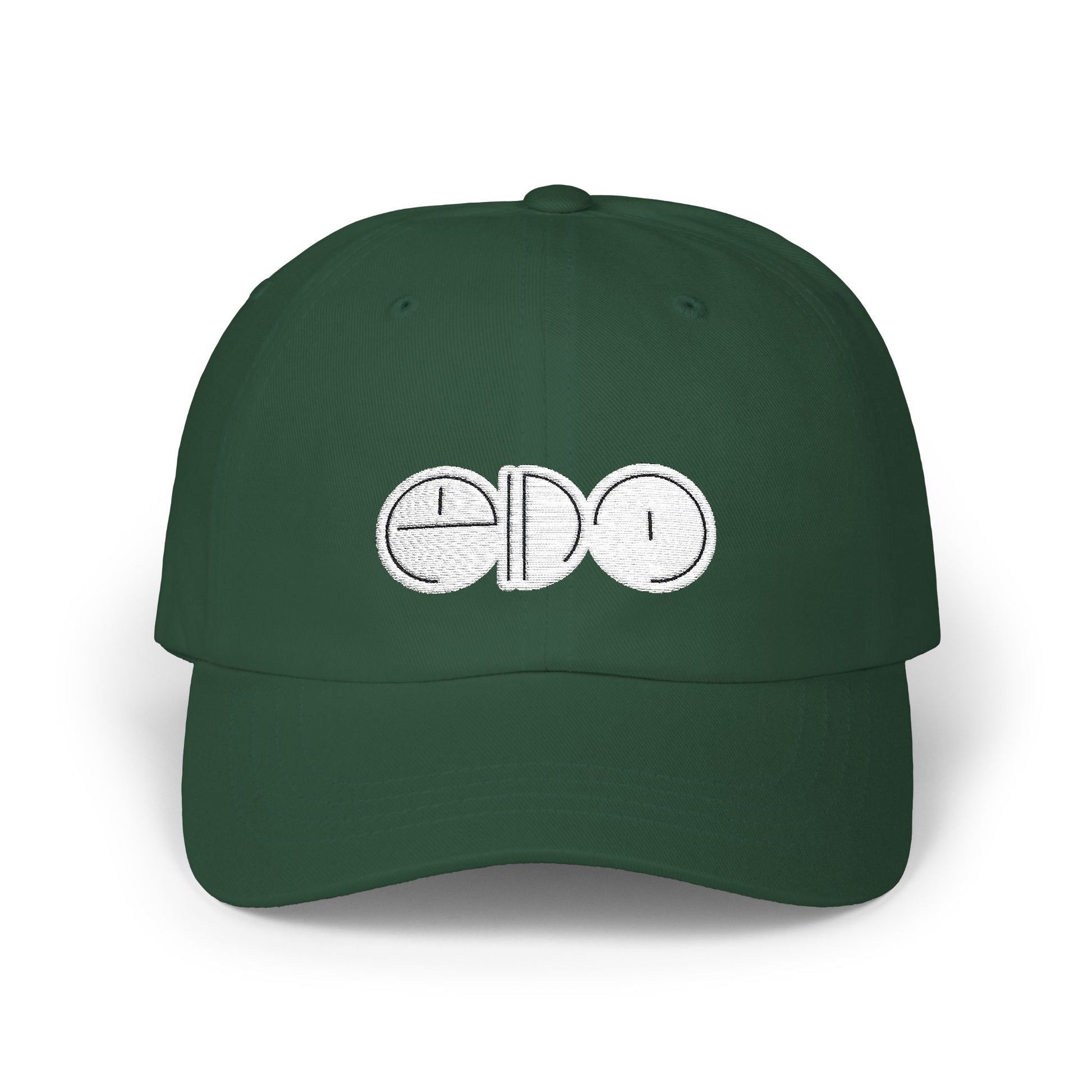 Embroidered Minimal Cap - WHT