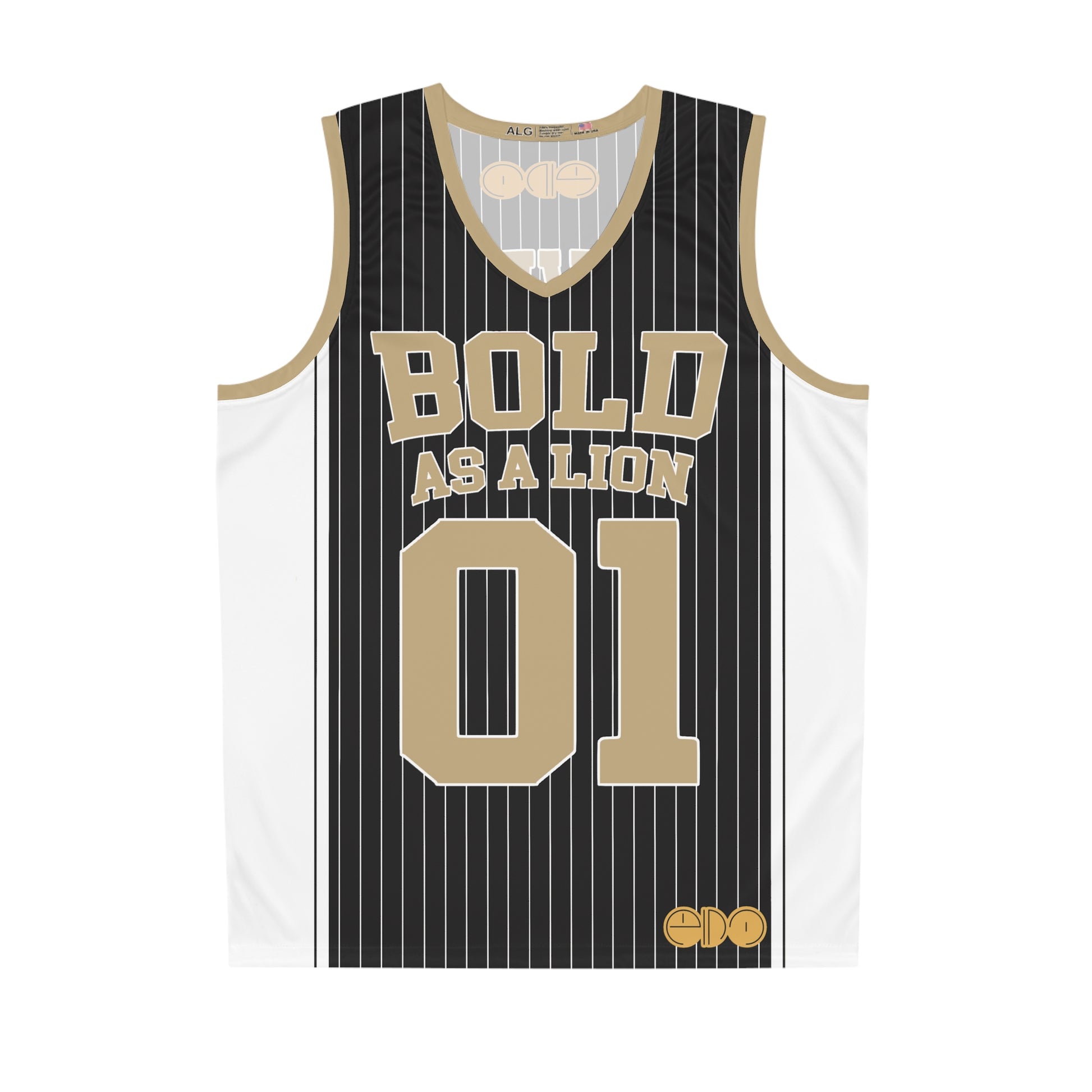 Bold As A Lion Basketball Jersey