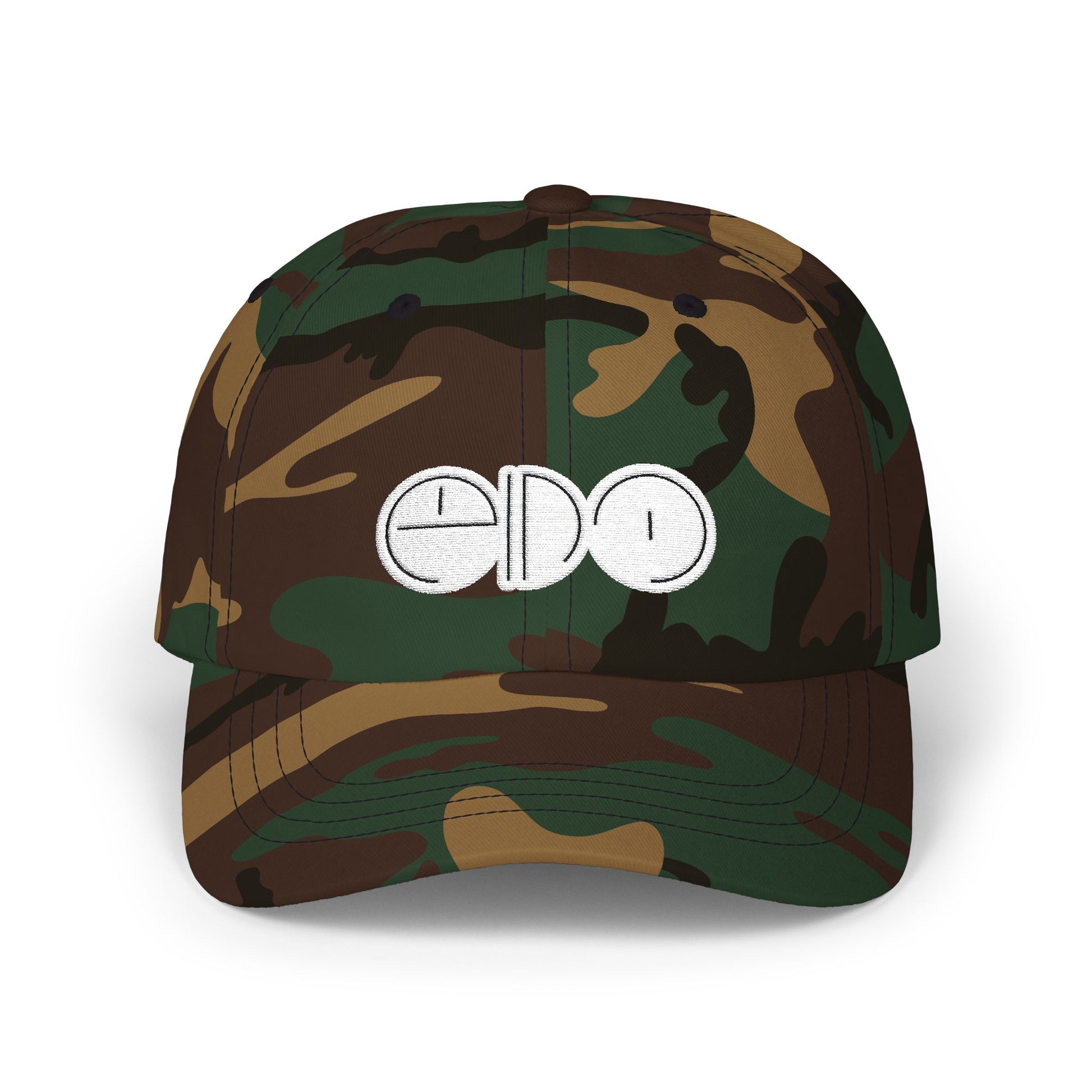 Embroidered Minimal Cap - WHT