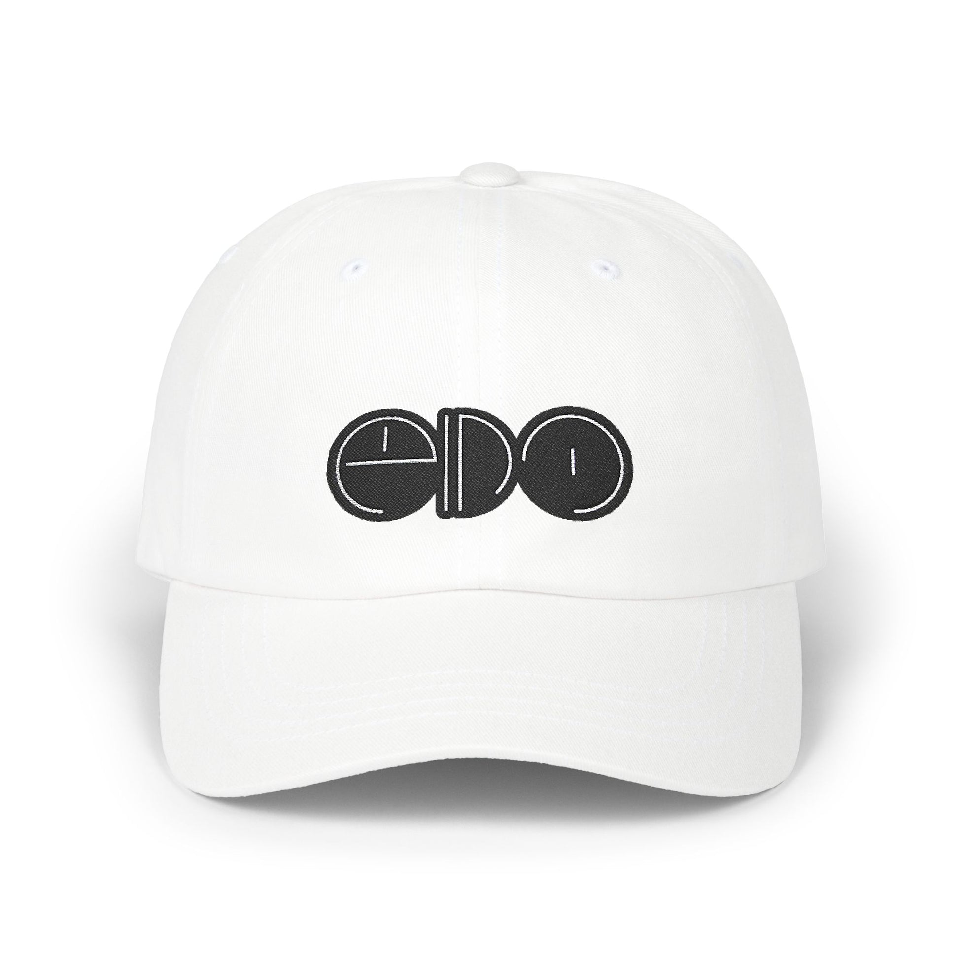 Embroidered Minimal Cap - BLK