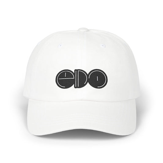Embroidered Minimal Cap - BLK