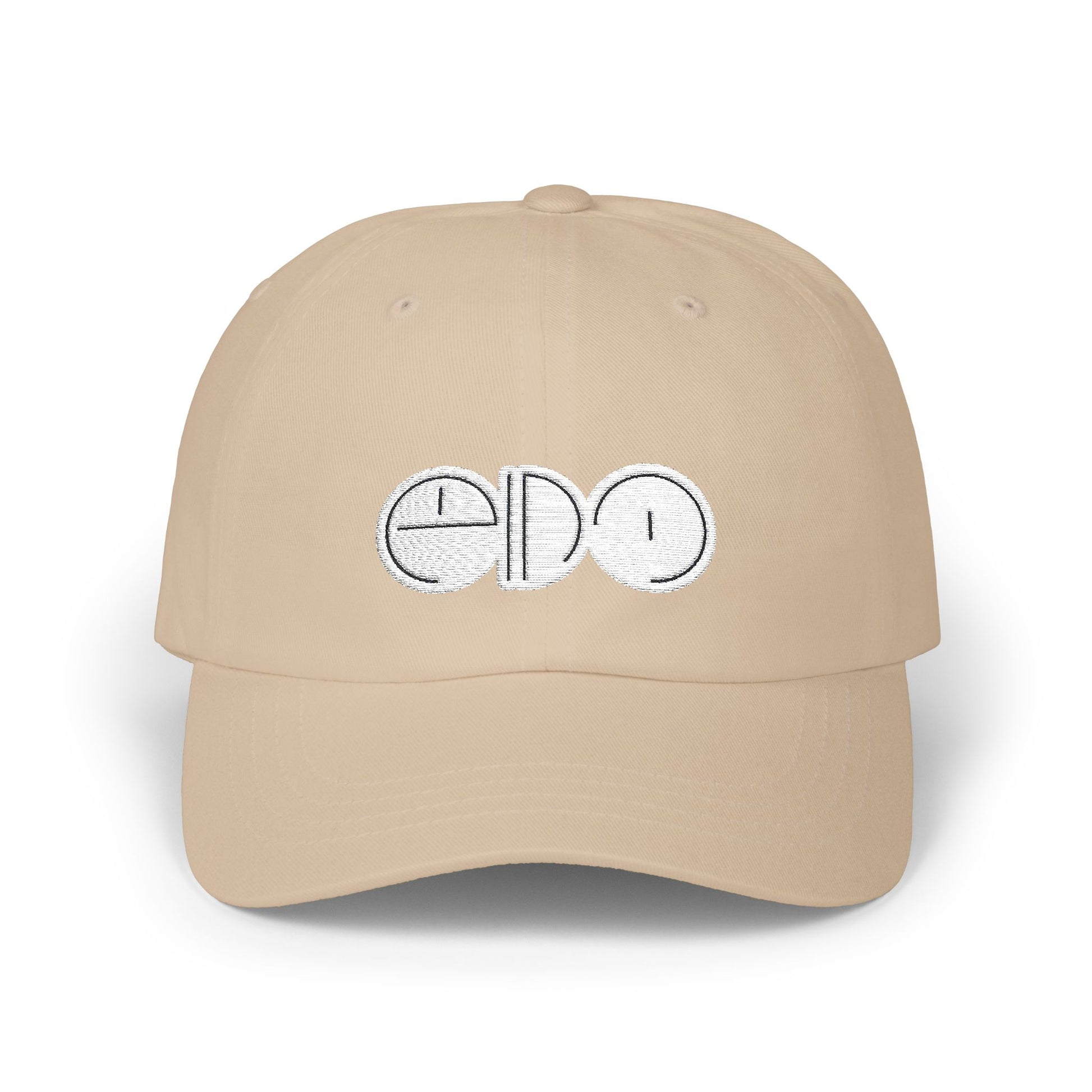 Embroidered Minimal Cap - WHT