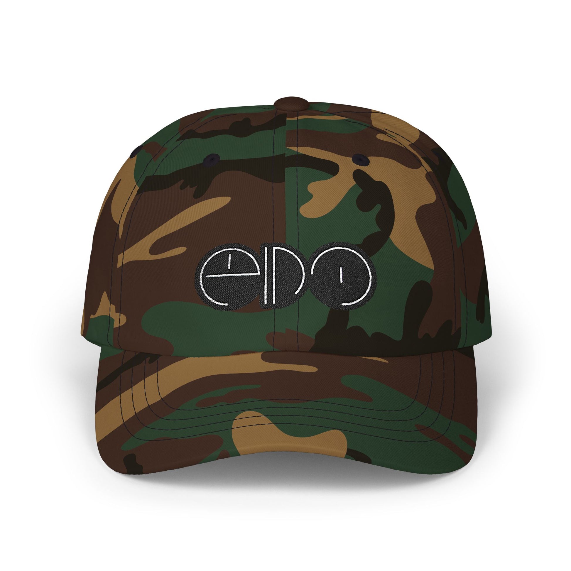Embroidered Minimal Cap - BLK