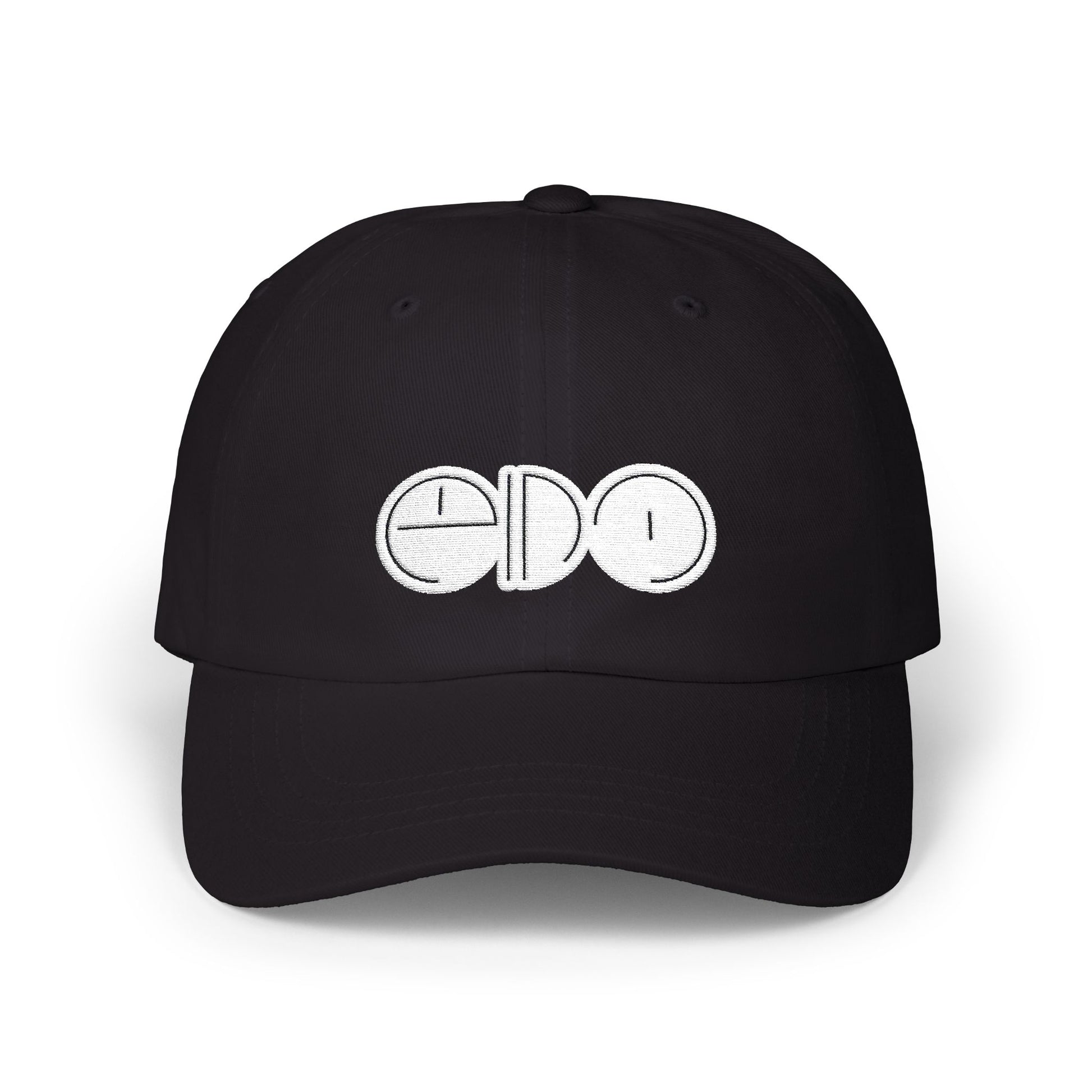 Embroidered Minimal Cap - WHT
