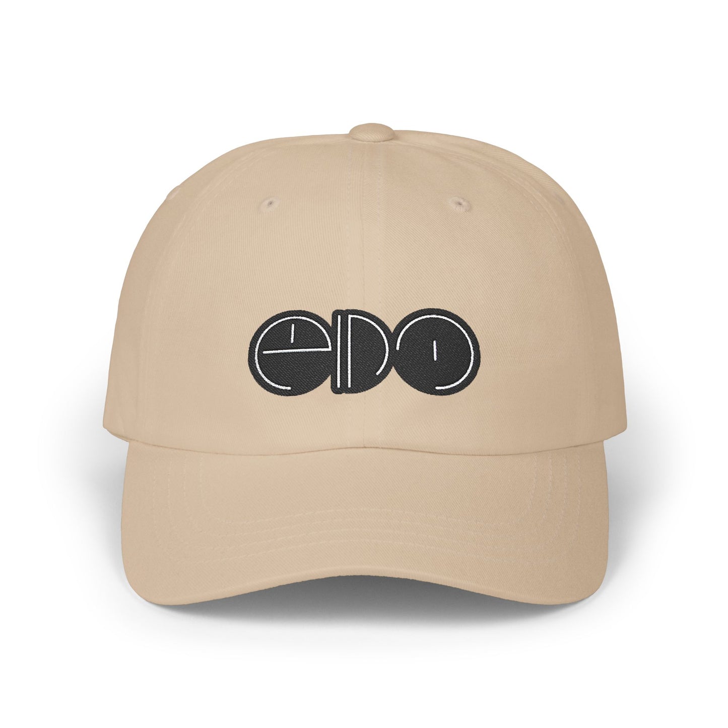 Embroidered Minimal Cap - BLK