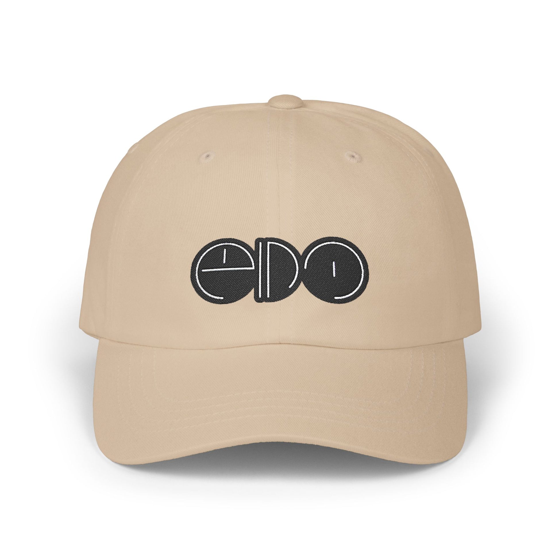 Embroidered Minimal Cap - BLK